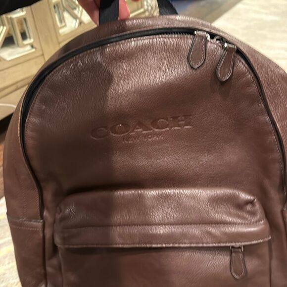 Coach Campus Leather Backpack Bag F72120 in Mahogany in GUC no major check pics - Picture 2 of 13